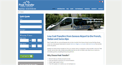 Desktop Screenshot of peaktransfer.com